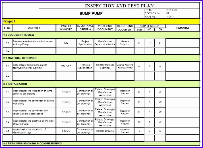 Test Plan Template Excel New 8 Test Plan Excel Template Exceltemplates Exceltemplates