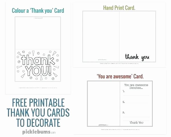 Thank You Card Template Word Awesome Printable Thank You Card Template for Kids Intended Flash