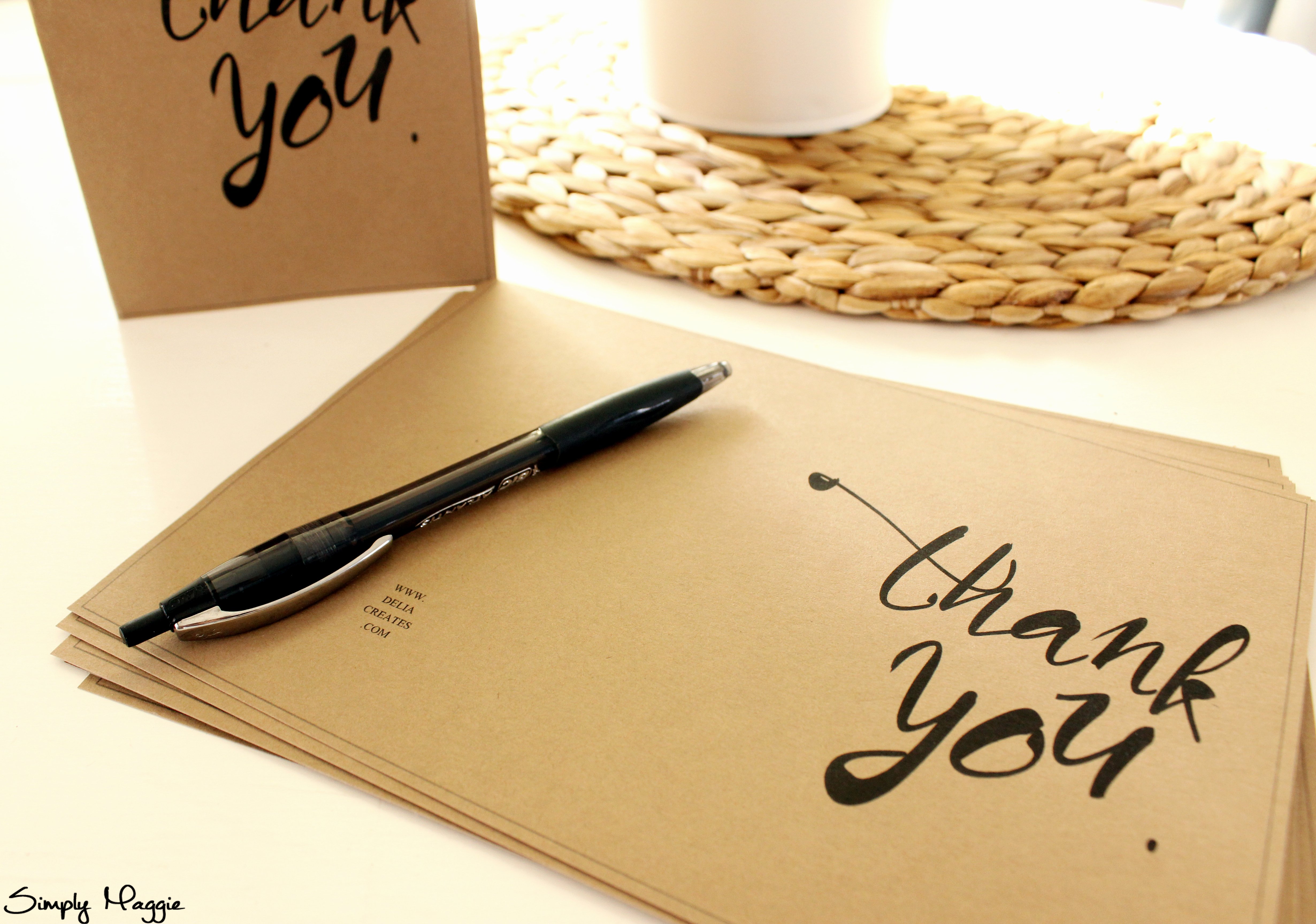 Thank You Cards Template Beautiful Thank You Card Template Free