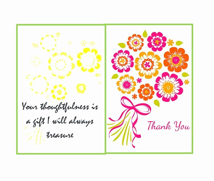 Thank You Cards Template Luxury 30 Free Printable Thank You Card Templates Wedding