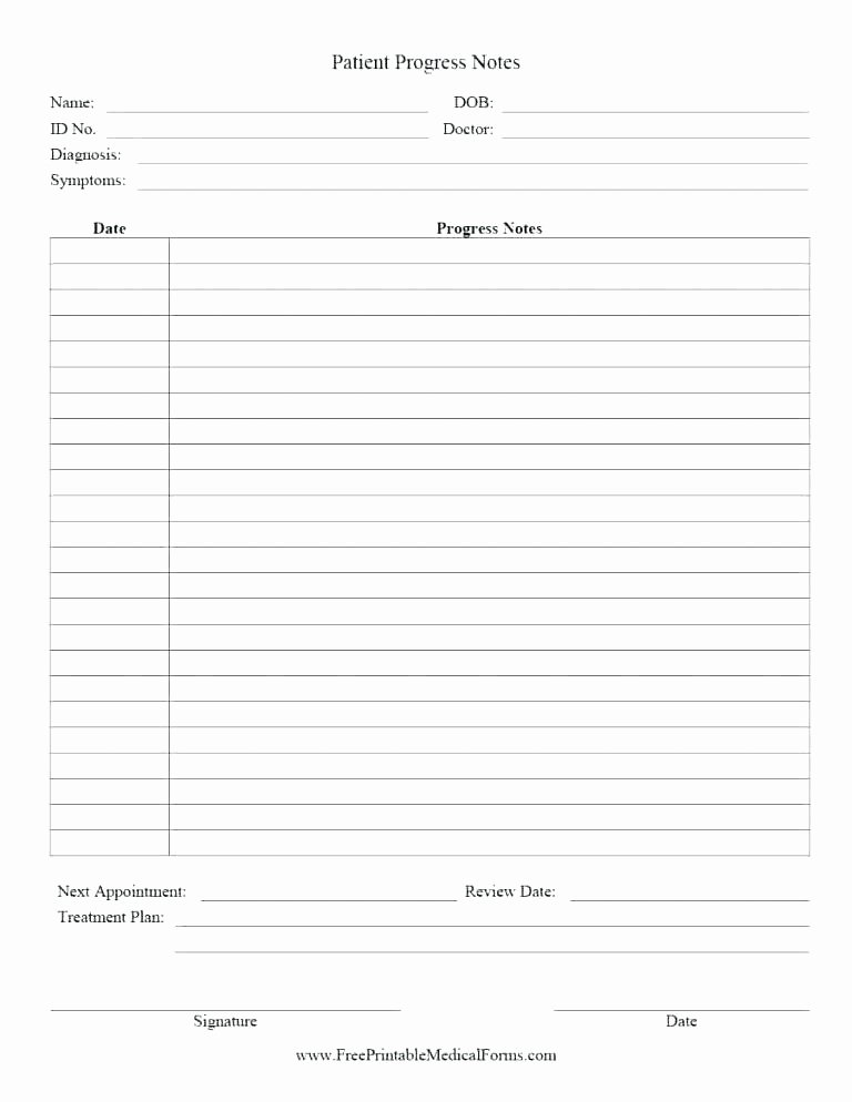 Therapist Progress Notes Template Awesome Treatment Notes Template Counselling Session Notes