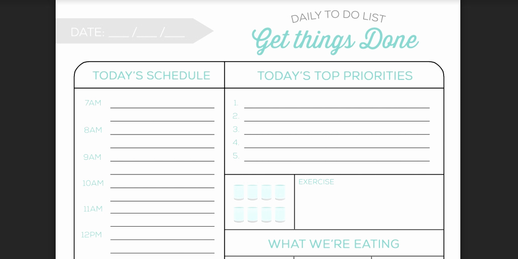 Things to Do List Template Best Of Every to Do List Template You Need the 21 Best Templates