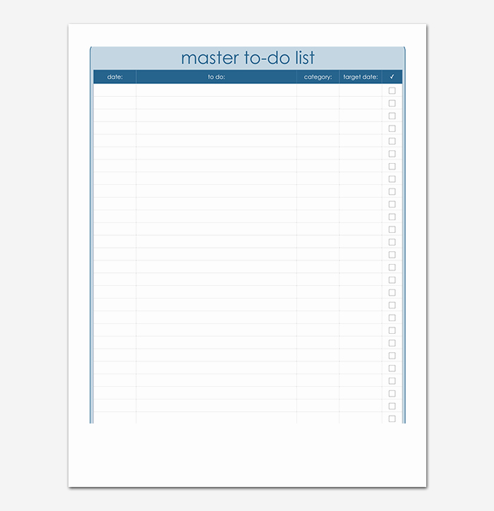 Things to Do Lists Template Beautiful Things to Do List Template 20 Printable Checklists