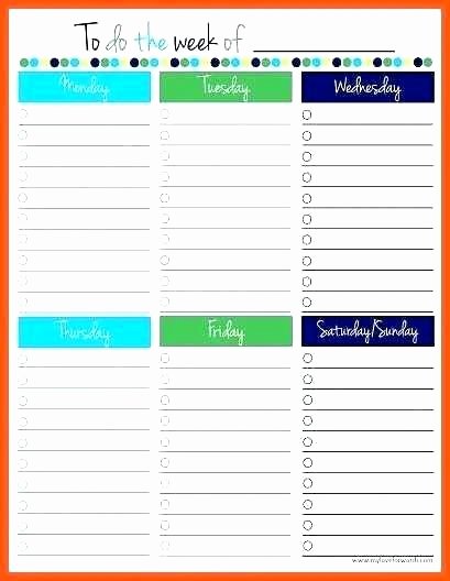 Things to Do Lists Template Inspirational Things to Do List Template Pdf Task Word Weekly todo