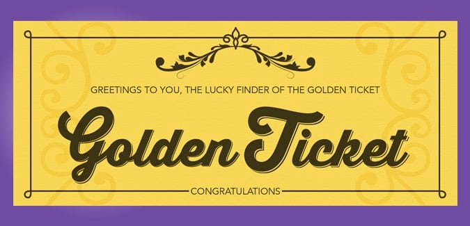 Ticket Template for Pages Luxury Golden Ticket Templates