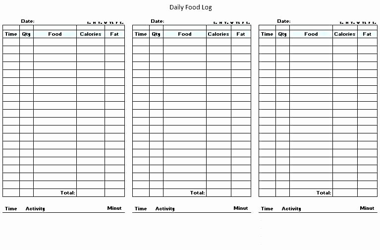 Time Management Log Template Awesome Best Food Journal Printable Ideas Free Daily form Diary