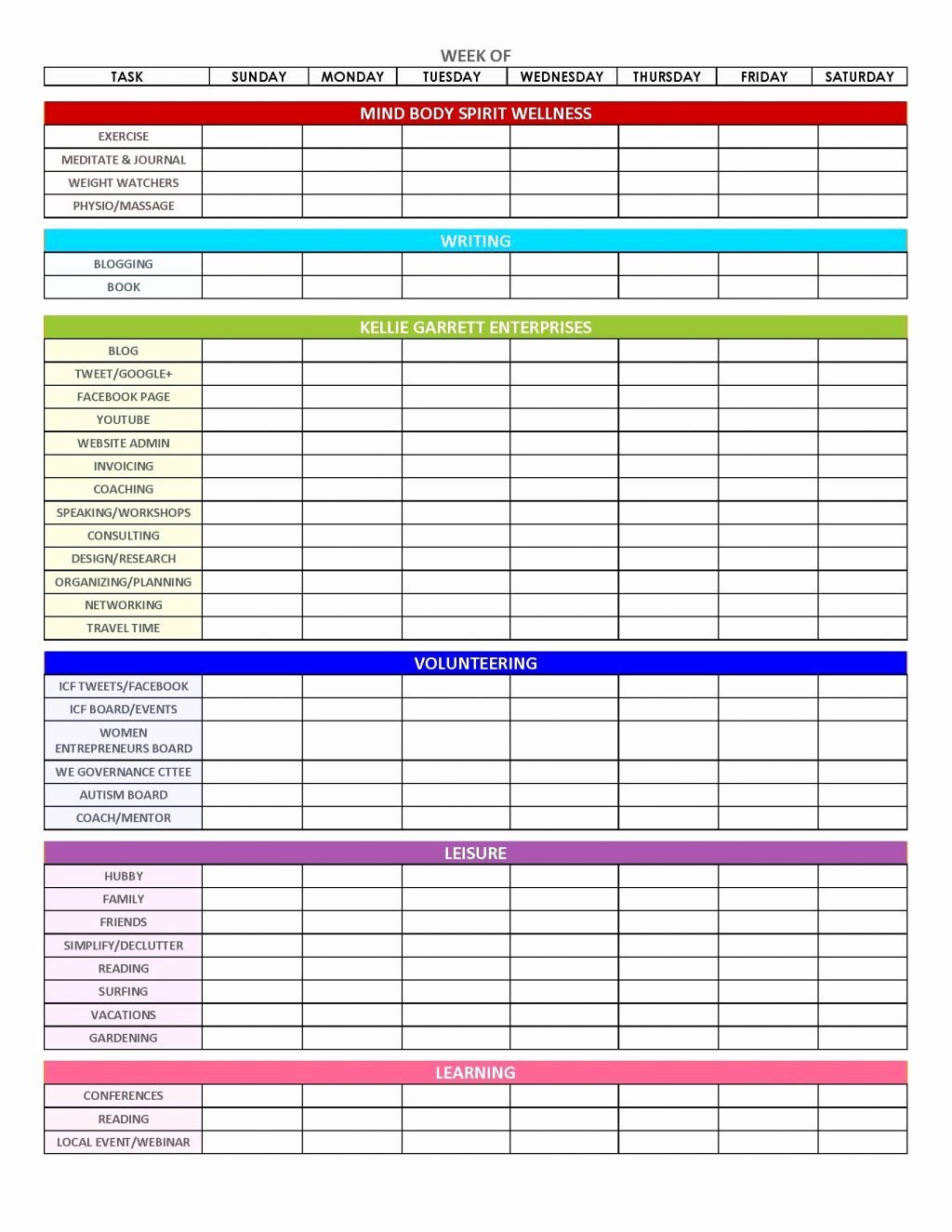 Time Tracking Excel Template Beautiful Sheet Daily Time Tracking Spreadsheet Excel Template