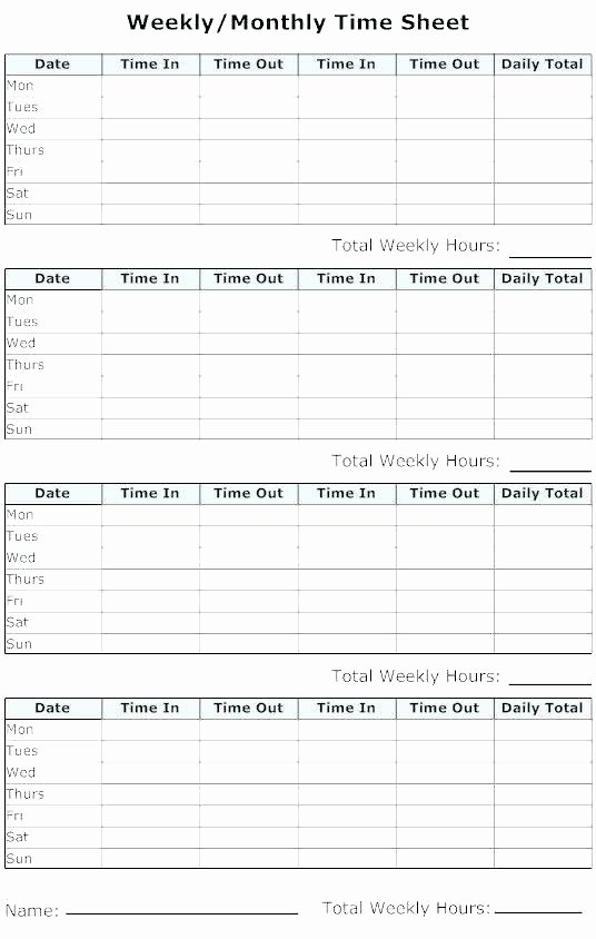 Time Tracking Excel Template New Time Tracking Template Excel 2010 – Psychicnights