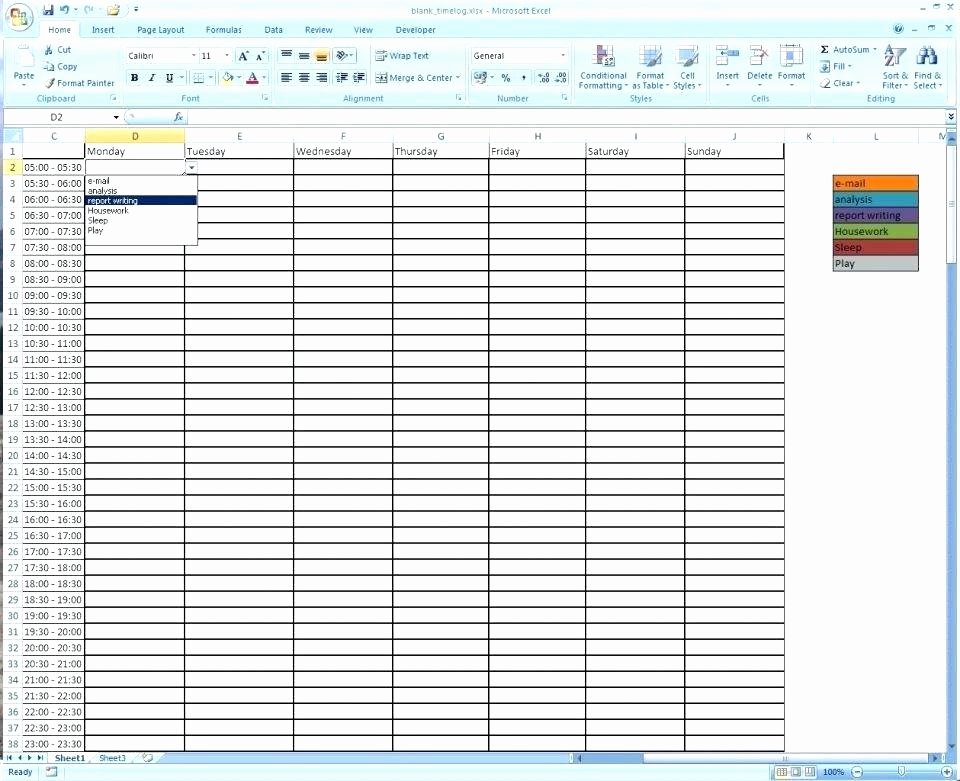 Time Tracking Excel Template New Vacation Tracking Spreadsheet Free Templates Template