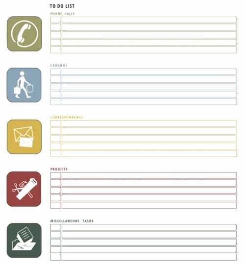 To Do List Template Word Luxury 8 to Do List Templates Word Excel Pdf formats