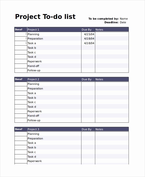 To Do List Template Word New to Do List 13 Free Word Excel Pdf Documents Download