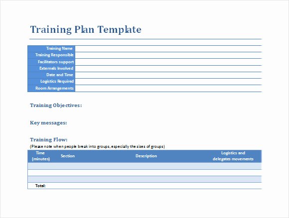 Training Course Design Template New 12 Sample Training Plans