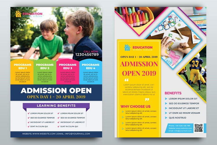 Training Flyer Template Free Inspirational Education Flyer Templates