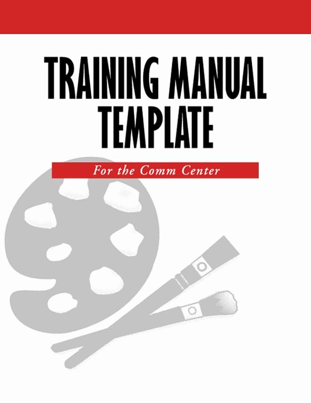 Training Workbook Template Word Best Of 5 Free Training Manual Templates Excel Pdf formats