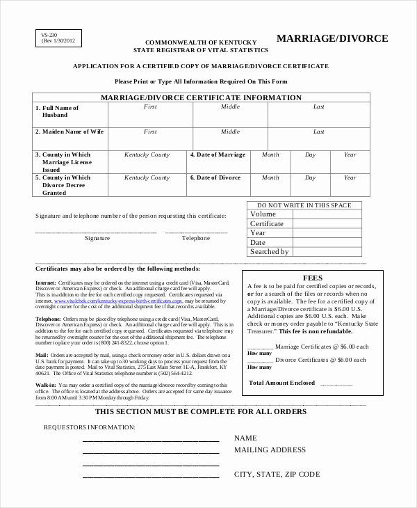 Translation Of Divorce Certificate Template Awesome Divorce Certificate Template 9 Free Word Pdf Document