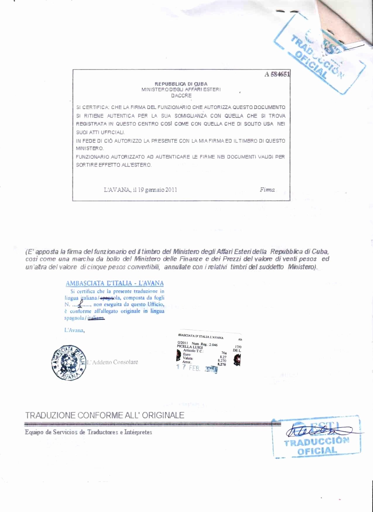 Translation Of Divorce Certificate Template Lovely 25 Of Cuban Divorce Certificate Translation