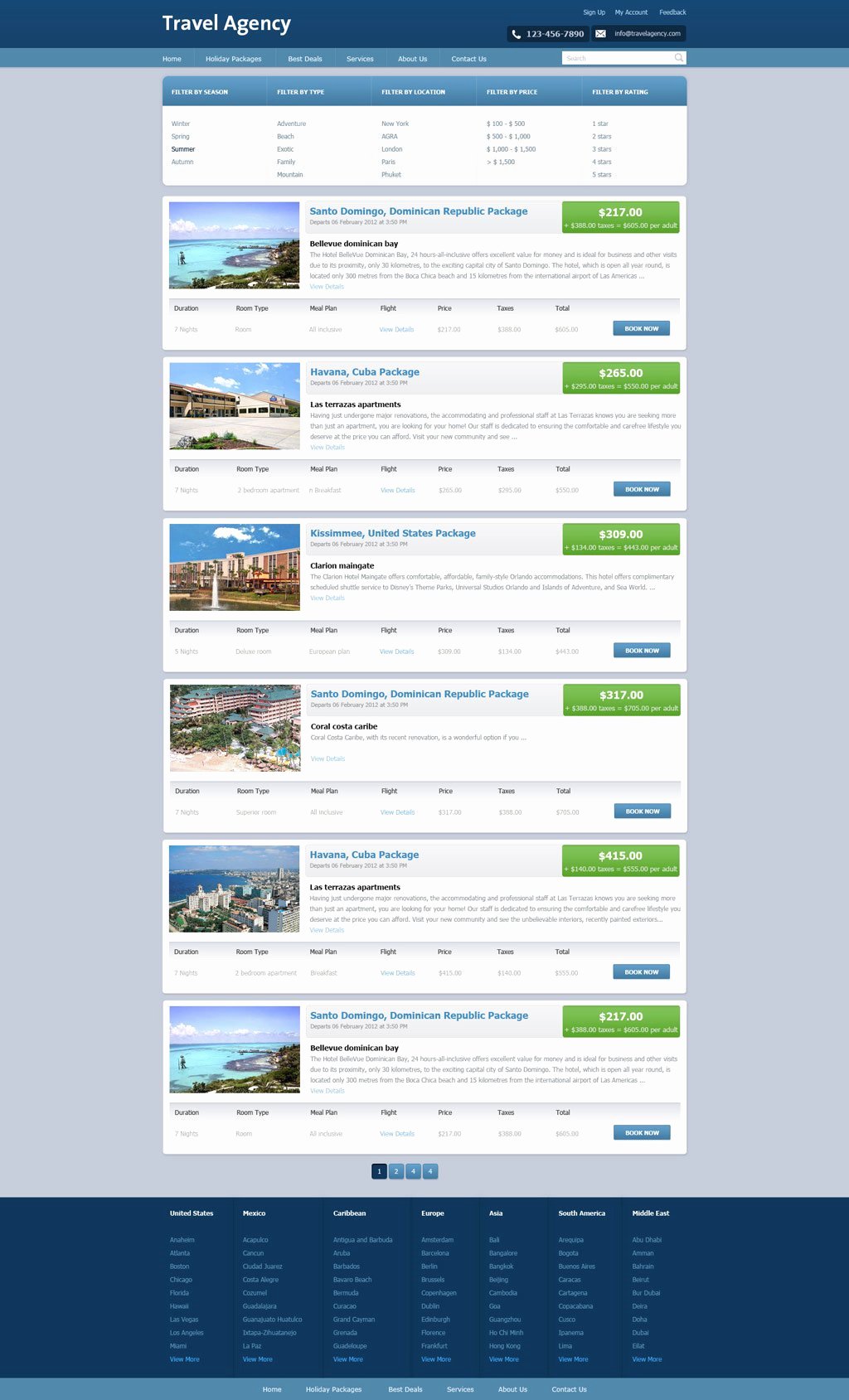 Travel Agency Website Template Best Of Free Travel Agency Website Template