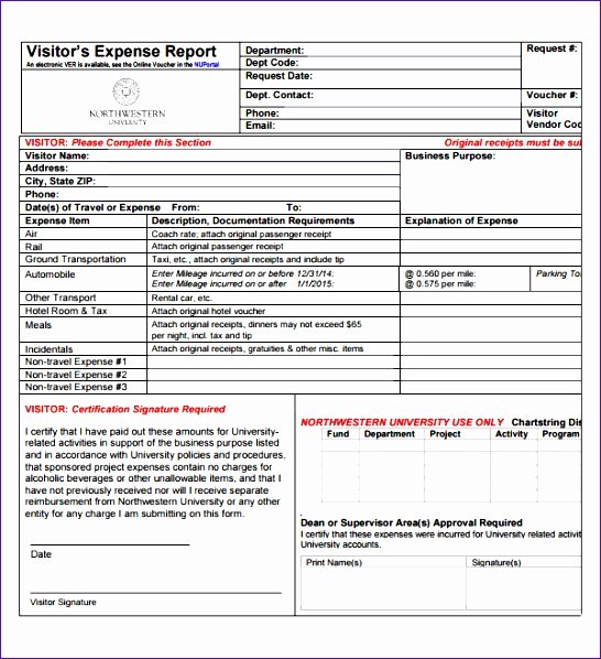 Travel Expense Report Template Excel Beautiful 12 Travel Expense form Template Excel Exceltemplates