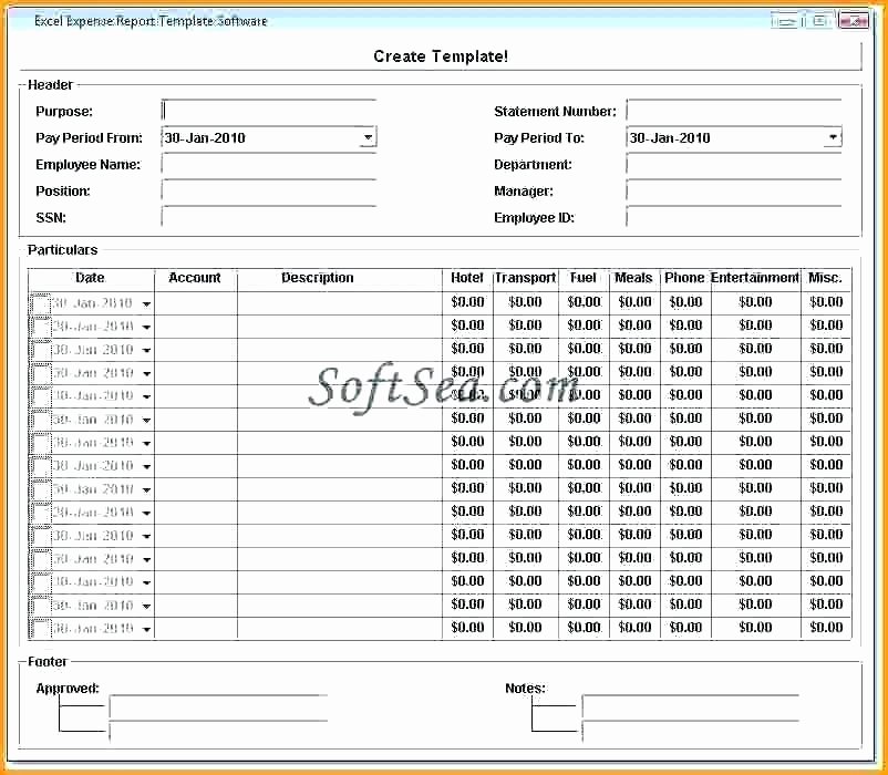 Travel Expense Report Template Excel Fresh Travel Expense form Excel Travel Expenses form Template