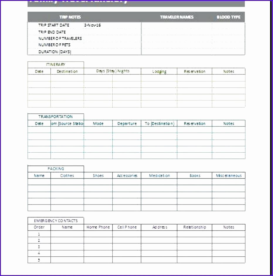 Travel Itinerary Template Google Docs Lovely Group Travel Itinerary Template