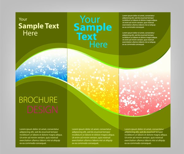 Tri Fold Brochure Free Template Fresh Tri Fold Brochure Template Free Vector 16 992