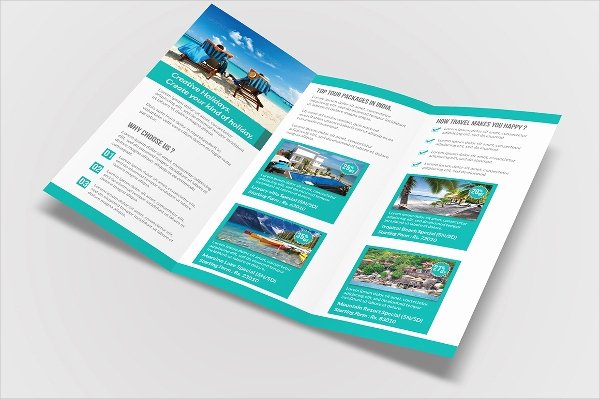 Tri Fold Travel Brochure Template Elegant 30 Travel Brochure Templates Free Psd Ai Eps format
