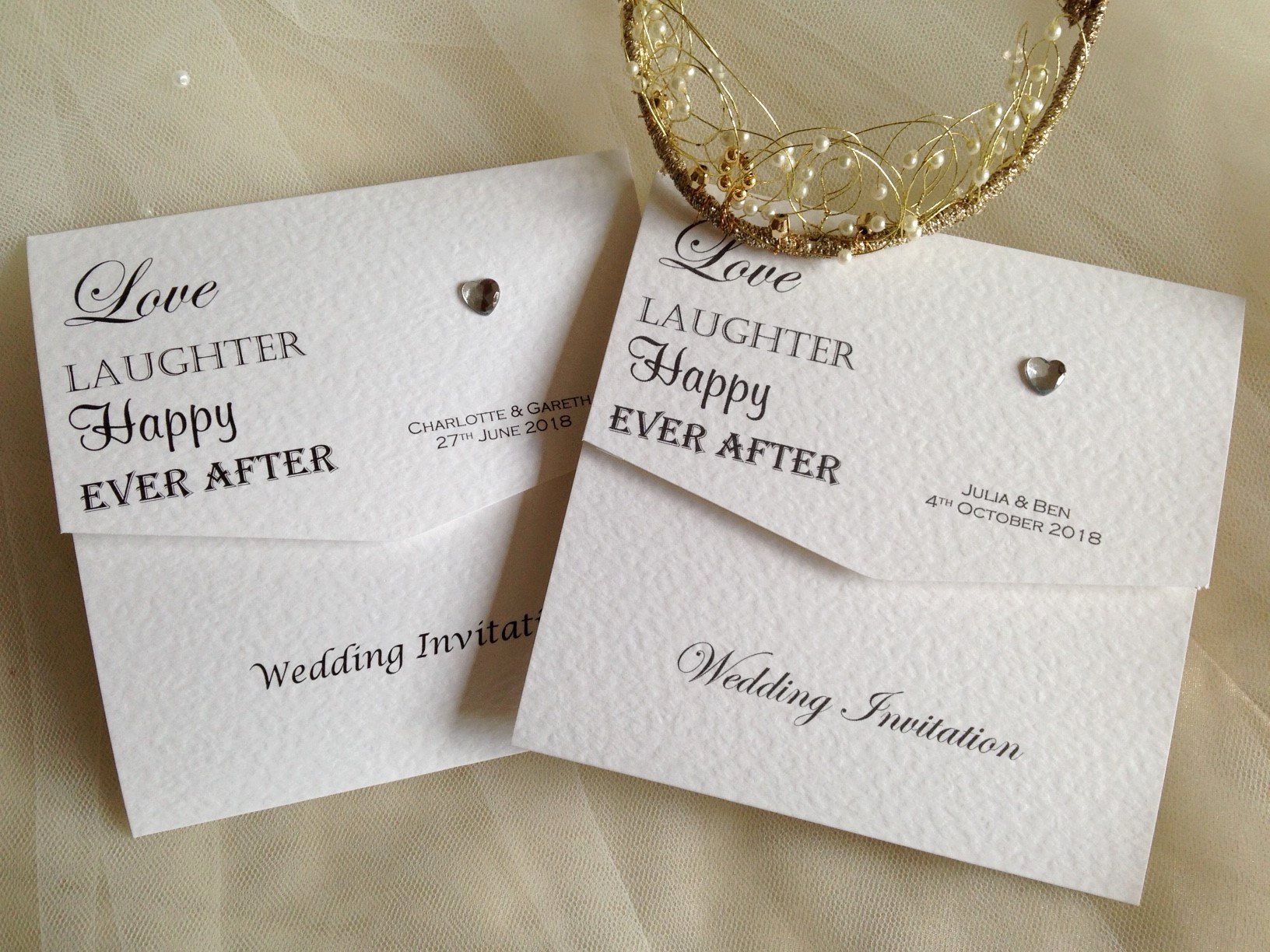 Tri Fold Wedding Invite Template New Love Laughter Tri Fold Wedding Invitations