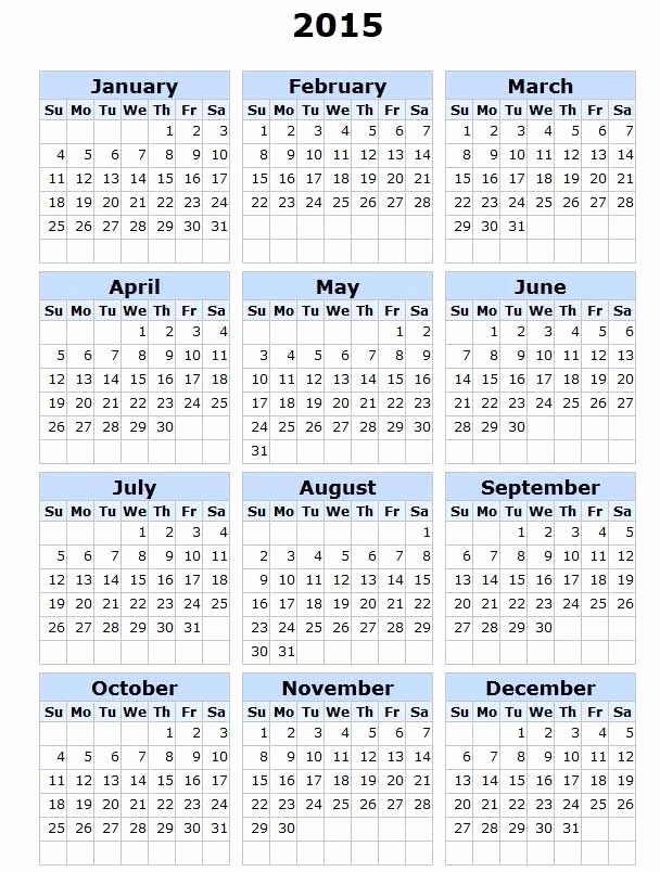 Vacation Calendar Template 2015 Best Of Calendar 2015 Calendar