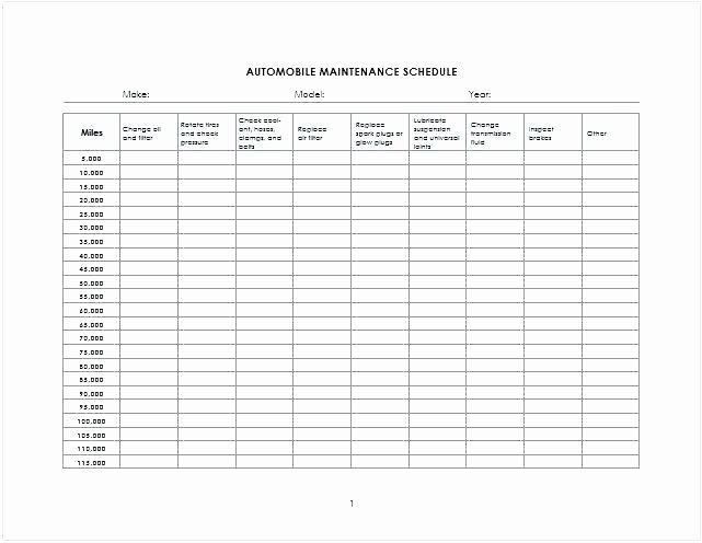Vehicle Maintenance Schedule Template Excel Best Of Vehicle Maintenance Log Book Template Record Auto Car Tips