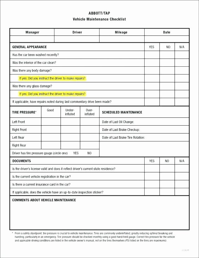 Vehicle Maintenance Schedule Template Excel New Auto Maintenance Spreadsheet Vehicle Log Sample Up Date