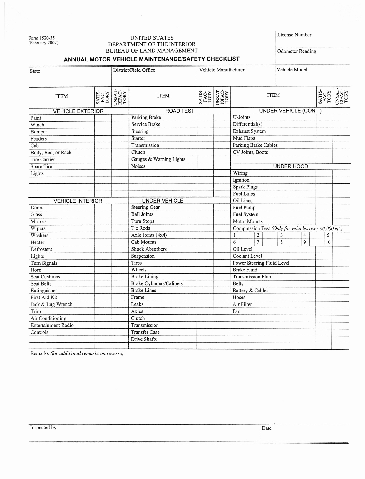 Vehicle Maintenance Schedule Template Lovely Vehicle Maintenance Checklist Template Zon