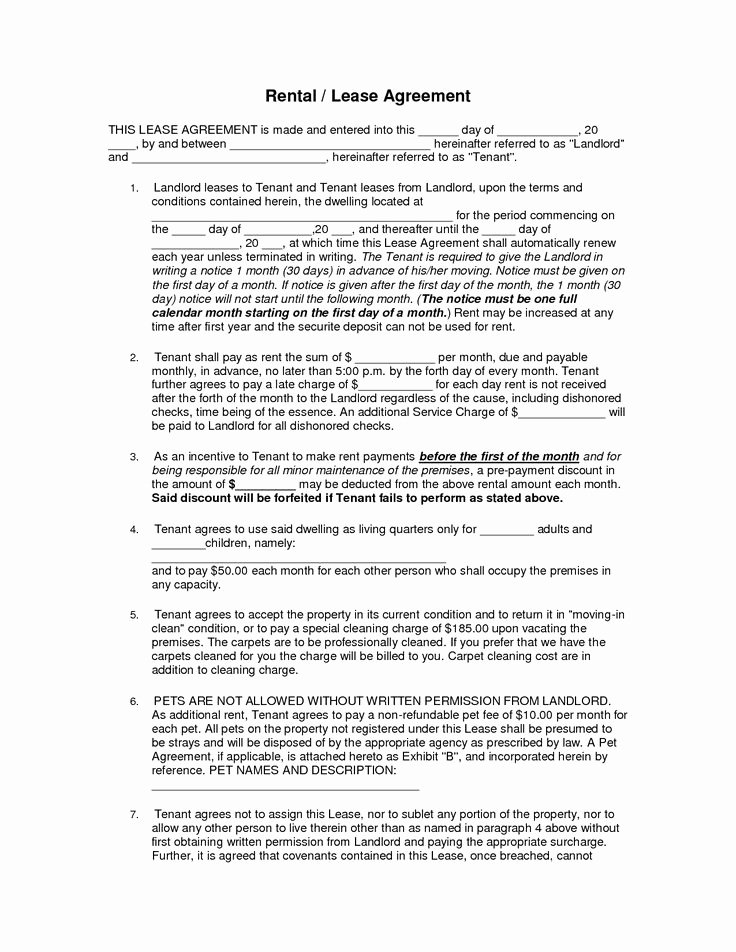 Venue Rental Agreement Template Awesome 18 Template for Rental Agreement