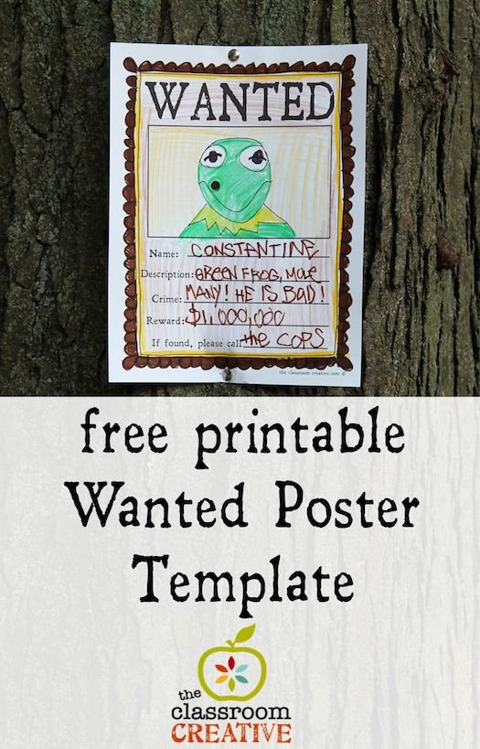 Wanted Poster Template Free Printable Best Of Poor Kermit He Has A Doppelganger Help Catch the &quot;evil