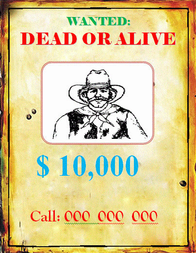 Wanted Poster Template Microsoft Word Beautiful Wanted Poster Template