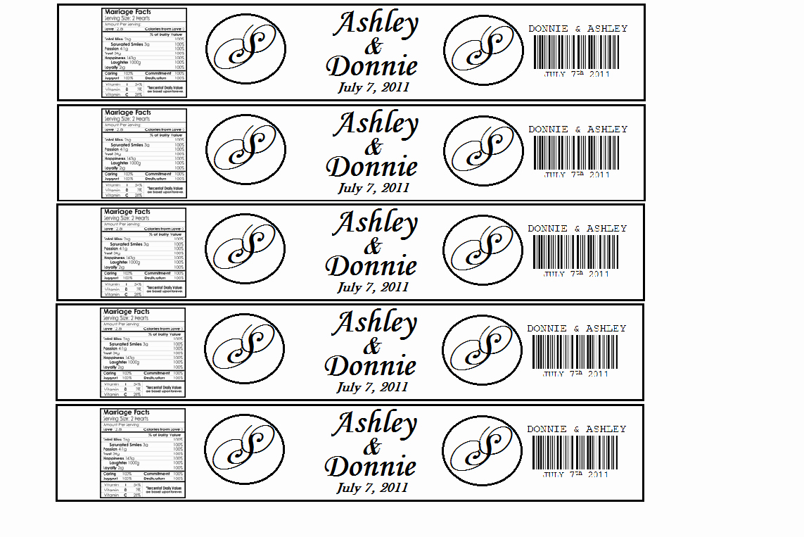 Water Labels Template Free Awesome the Hillbilly Princess Diaries Diy Personalized Water