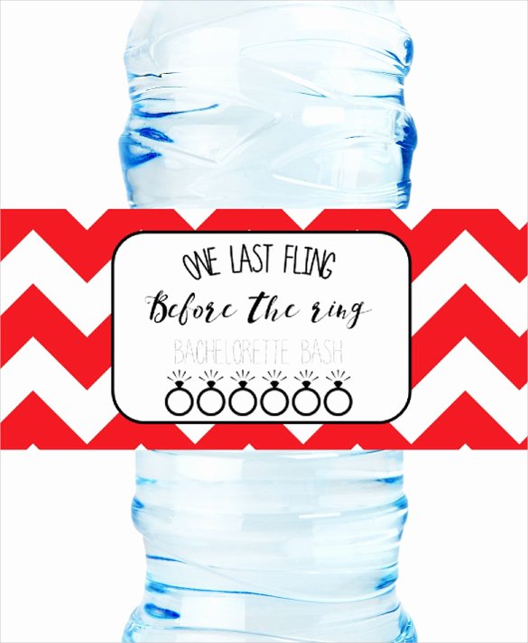 Water Labels Template Free Elegant Water Bottle Label Template – 29 Free Psd Eps Ai