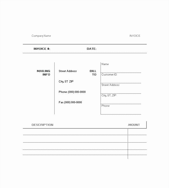 Website Design Invoice Template Beautiful Website Invoice Template – thedailyrover