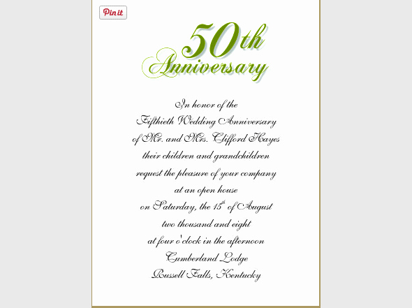 Wedding Anniversary Invitation Template Elegant Wedding Invitation Wording Wedding Anniversary Invitation
