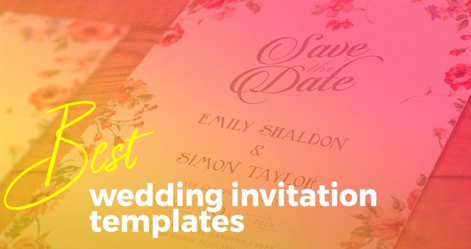 Wedding Invitation Template Photoshop Luxury Best Wedding Invitation Templates for Adobe Shop