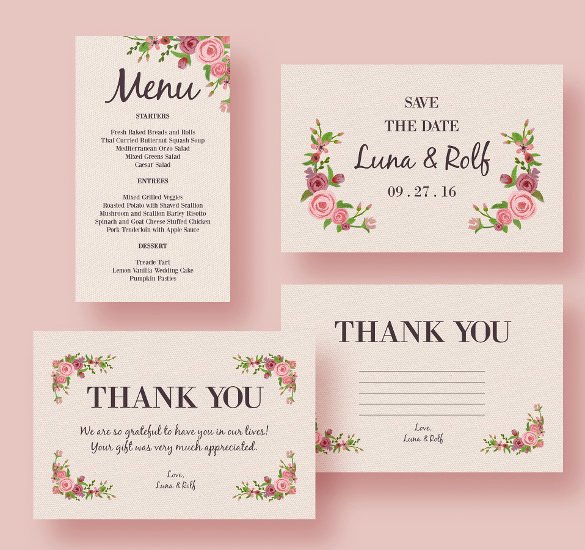Wedding Menu Cards Template Elegant 37 Wedding Menu Template – Free Sample Example format