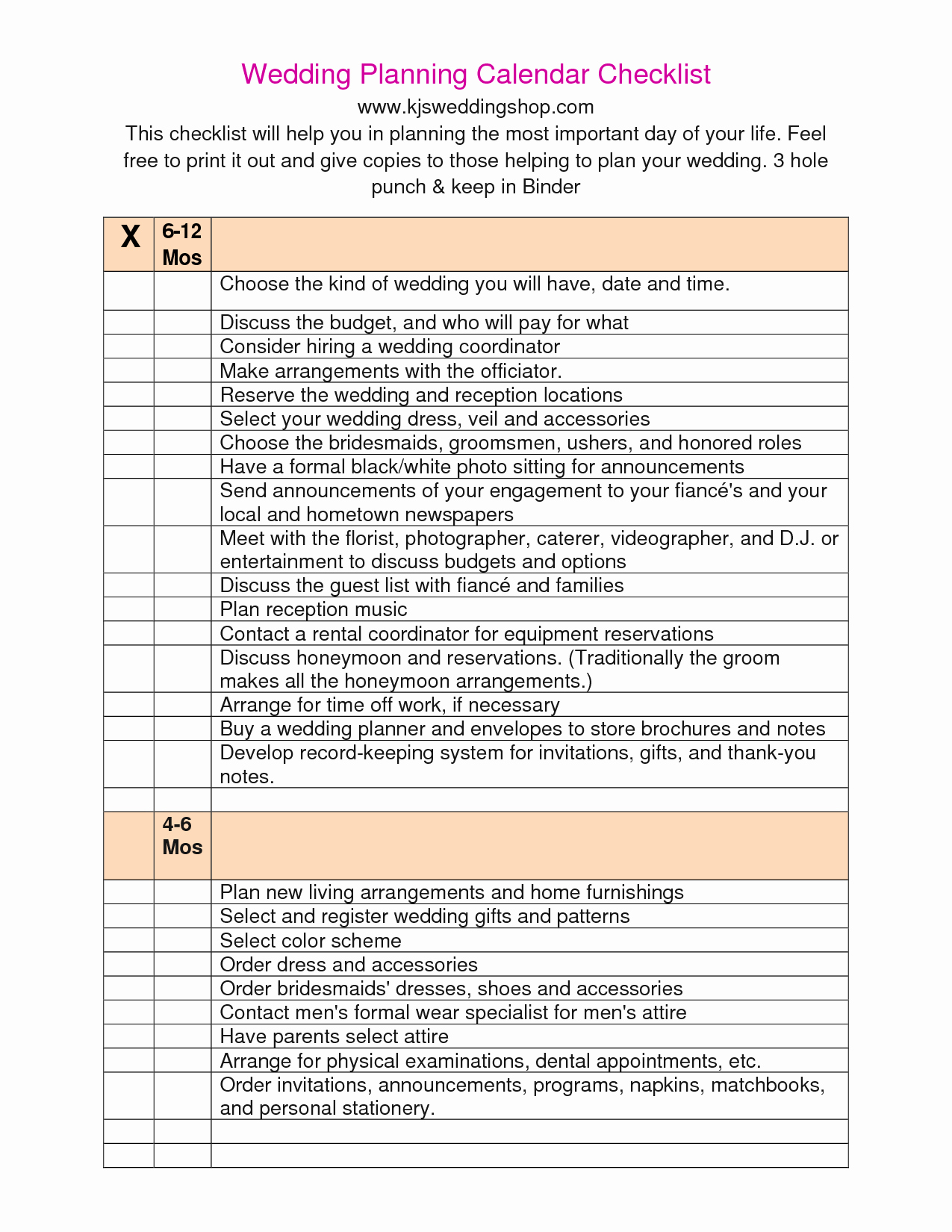 Wedding Planner Checklist Template Beautiful 6 Best Of Free Printable Wedding Planner Checklist
