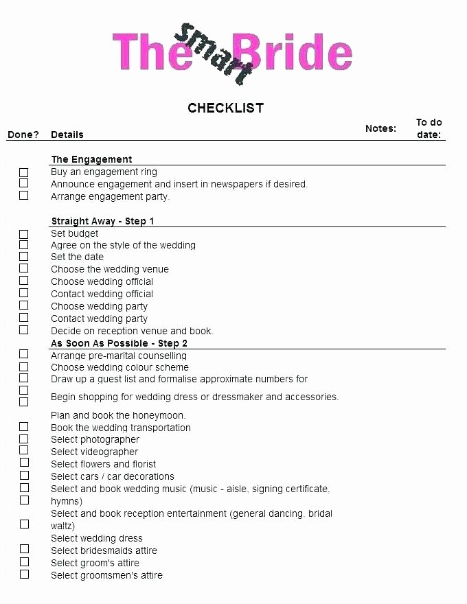 Wedding Vendors List Template Elegant Buying A Home Checklist Template Word Excel Templates