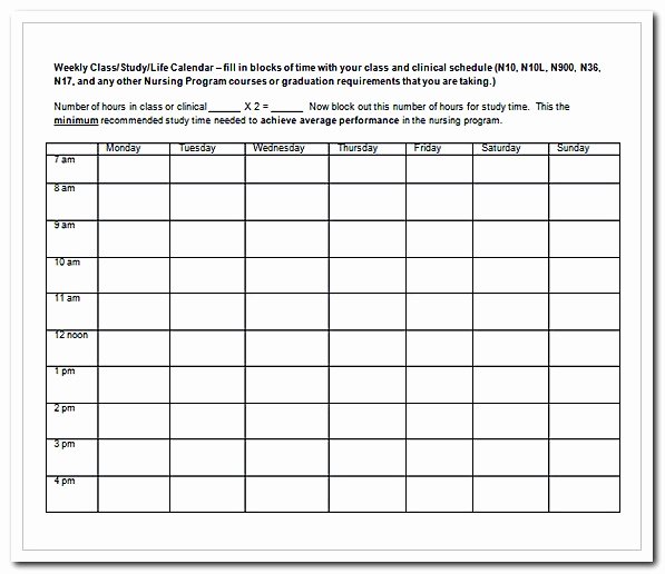 Weekly Class Schedule Template Beautiful Using Weekly Schedule Template to Help You Plan Your Week