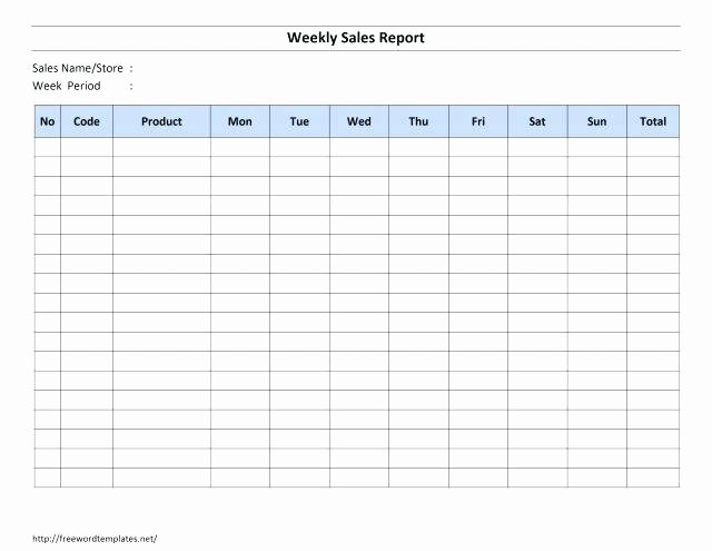 Weekly Sales Plan Template Awesome Salon Sales Tracker Free format Download Tar Template