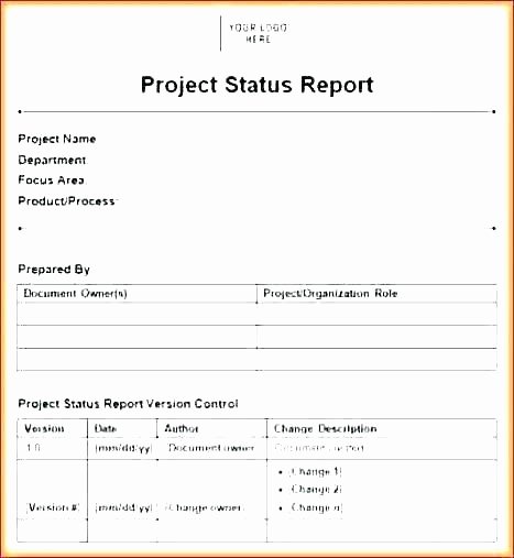 Weekly Status Report Template Word Unique Weekly Project Status Report Template Excel – Nasi Uyo
