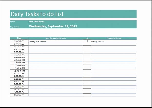 Weekly Task List Template Excel Best Of 1000 Ideas About Checklist Template On Pinterest