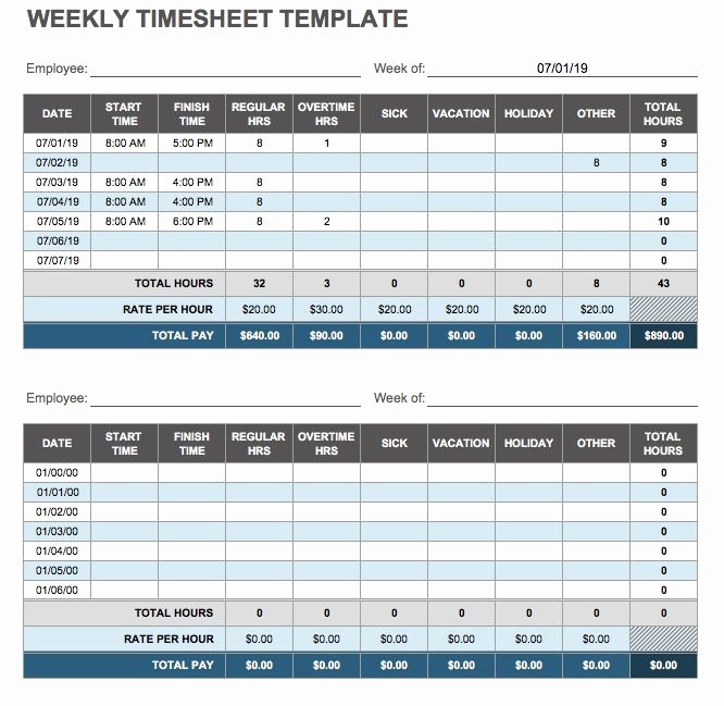 Weekly Time Sheet Template Awesome 28 Free Time Management Worksheets