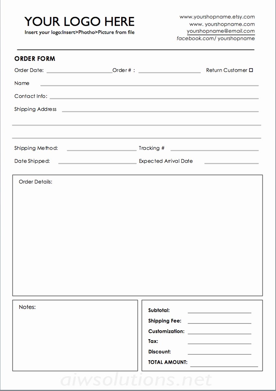 Wholesale order form Template Fresh Custom Catalog Custom Line Sheet Line Sheet Design