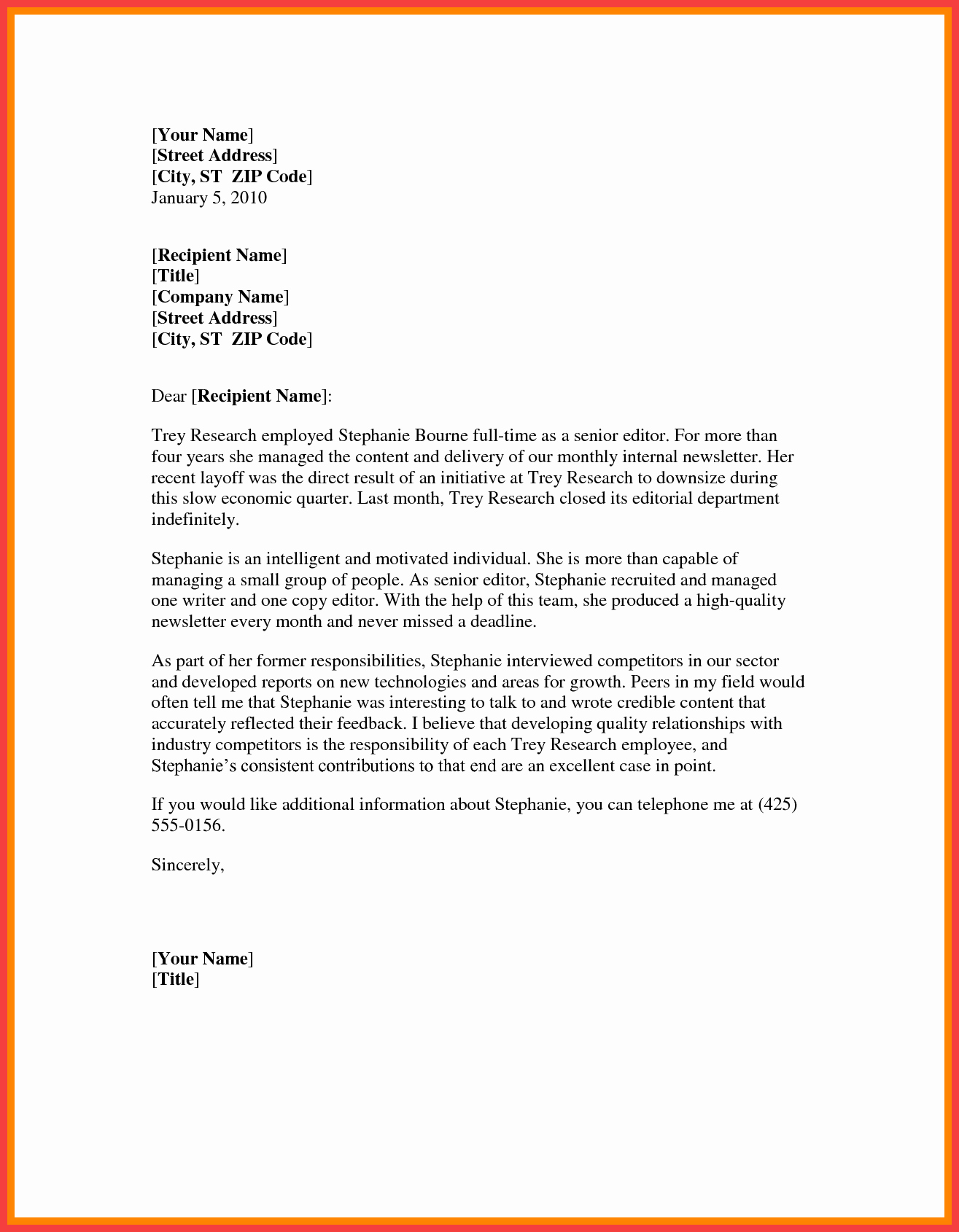 Word Doc Cover Letter Template Fresh Word formal Letter Template