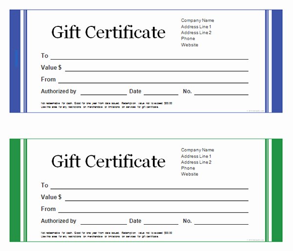 Word Template Gift Certificate Beautiful Gift Certificate Template Word